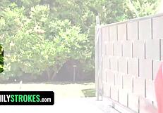 Hey, check out this hard doggystyle training with riley jean and charles dera