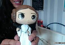 maxine x in high heels does an amazing solo webcam performance.