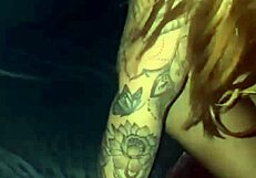 Wife's glory hole blowjob while husband films