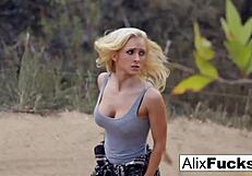 i watch alix and sarah fuck satanic monster