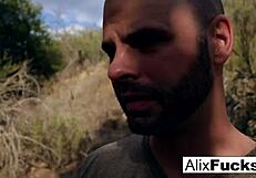 i watch alix and sarah fuck satanic monster