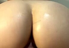 Shining Ass Bounces in Reverse Cowgirl Doggystyle!