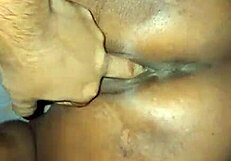 my bangladeshi wife enjoys a relaxed doggy style pose