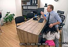 Loan4K: Secret Sex Between Slutty Boss And Naughty Manager On Office Table?