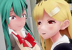 hentai cartoon girl gets fucked in 3d anime