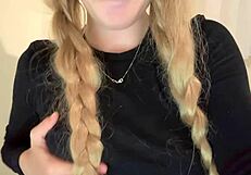 i love fingering my ass at home while stepdad's around. it feels so naughty.