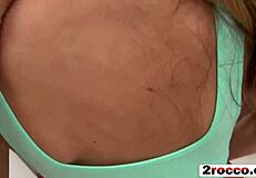 i, the sexy brunette babe, enjoy rough sex on casting.