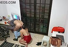 hey, during the interview, she rips clothes and fucks the guy 😏