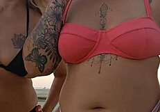 looking for a guy on the beach to chat with - we found a virgin