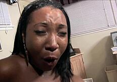 Anal Fuck By Black Cock: Part 5 - Intense Riding And Facial?