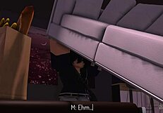 Overworked Stepmom Craves Hard Action