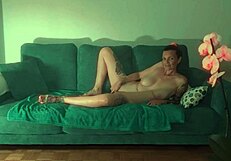 Passionate Deepthroat Blowjob and Wet Pussy Doggystyle on Couch