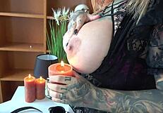 Slutty Witch Sabien Demonia Piss In Mouth Spew On Cock And Licks It On The Floor While Getting Roughly Anally Pounded