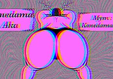 Kanedamaaka ruins my leggings in doggystyle excitement!