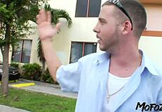 18 Year Old Brunette Enjoys Doggystyle Licking