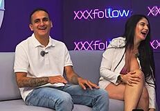 milf colombiana estella osorio se folla a chico timido xxxfollow sessions podcast con dani ortiz