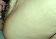 Mature Slut Teresa Handjob While I Lick Her Hairy Pussy Then Cum On Foot