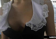 hot french maid cecilia de lys gaped and sodomized by hung black dude in pov