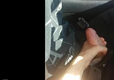 I love giving that quick handjob in the car while we're driving around town