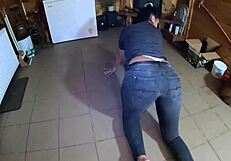 Face-Fucking And Cum Play While Wearing Tight Jeans In This Preview Clip.