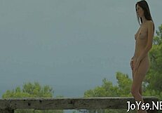 This teen honey rubs her erogenic zones with fingers and toys.