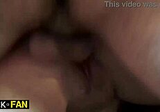 Beverly Paige screams as Porno Dan slams her tight squirting cunt backstage.