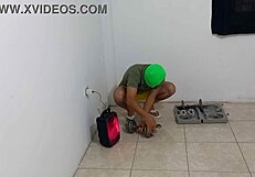 Milf seduces stepson in apartment