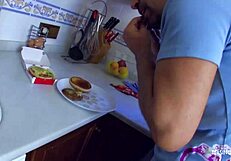 Young asian woman enjoys the sensation on her face