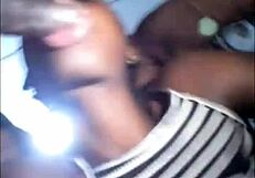 African Teen Slobbering on My Dick with Her Phat Cock Sucking Lips – Can You Handle This?
