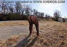 Mature Wife Shows Huge Ass in Thong Bodysuit!