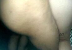 Stepmother trapped under mattress gets intensely fucked by perverted stepson without condom