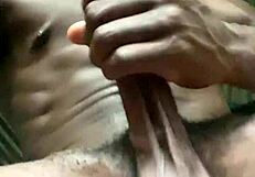 got so horny so i had to stroke it to milk it out