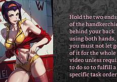 Faygrey Caught by Bounty Huntress Faye Valentine and Turned into Public Whore