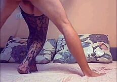 Mature Couple in Stockings Home Porno