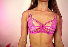i try on sexy hunkemoller lingerie