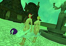 Hornycraft beta game with shemale anal and big ass action