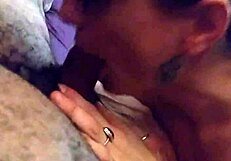 bree begins sucking black cock in the room, taking it deep into her mouth while moaning softly