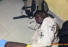 Roommate Fucks Girlfriend Bent Over In Dorm On Birthday