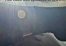 Married woman enjoys early morning car intimacy on holiday