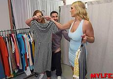 mylfex store agents work hard for the big sell in professional manner