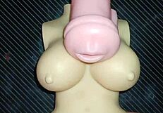 Trio with Kissy and Dolly in deepthroat and anal sex