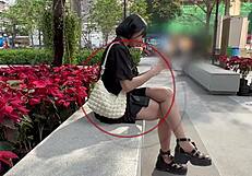 Johntronx gets anal and creampie with Dell in this outdoor scene.