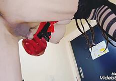 Amateur Shemale Miyuki Dominates With Her Cock