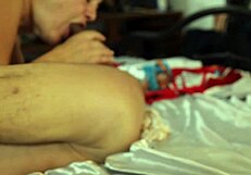 Amateur Slut in Heels Fucked Doggy!