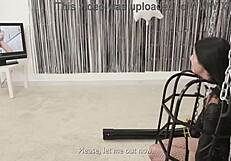 Rebel rhyder and kaitlyn katsaros get fisted, atogm, and creampie at halloween party