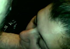 Amateur video features intense cock sucking in homemade setting