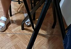 Stepsister In White Panties Opens Legs For Hidden Cam Spy