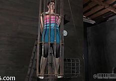 Pornstar Engages in Sadomasochism Scenes with Intense Actions