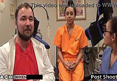 Oh wow, Mia Sanchez moans as nurse delivers mandatory hitachi orgasm with anal fingering!