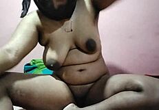 Indian Bhabhi Engages In Intense Masturbation Sex